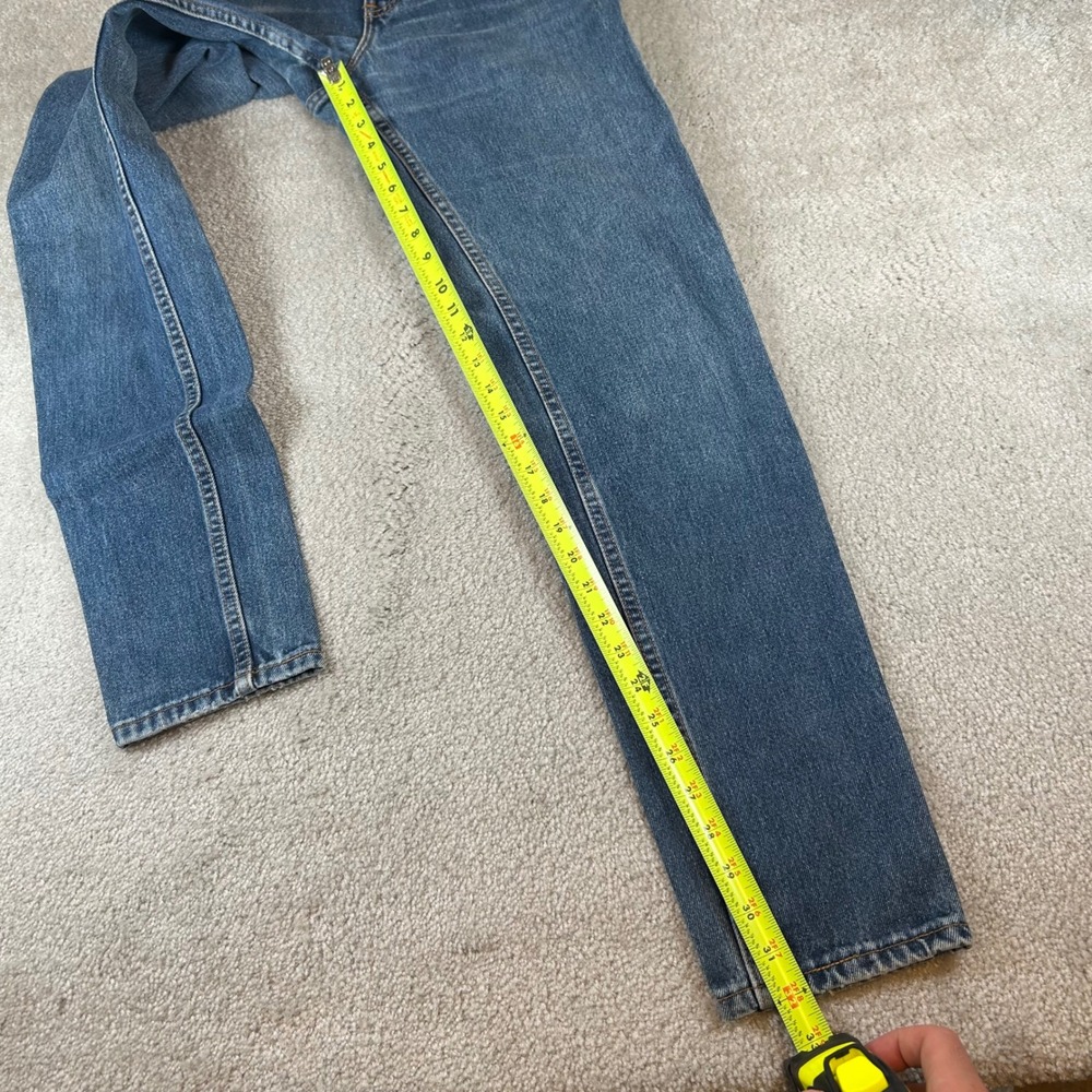 Vintage 90s Levis 550 Relaxed Fit Jeans Kids 3 JR L Blue High Rise Made In USA - Picture 14 of 16